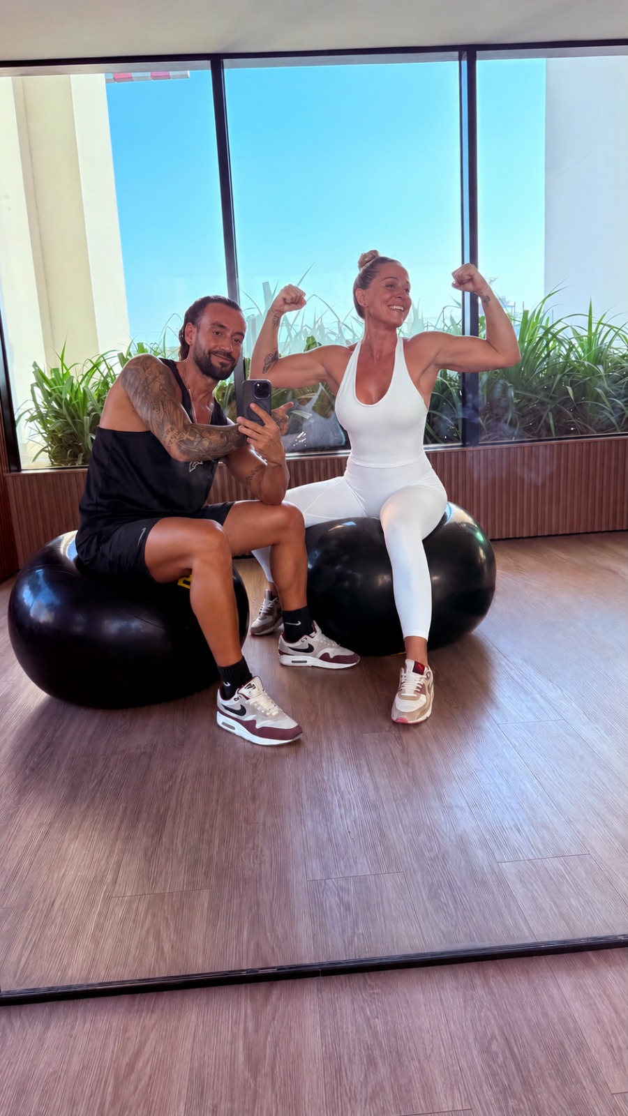 Mito y Vero, fundadores de MitoFit